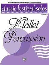 CLASSIC FESTIVAL SOLOS #2 MALLET-AC cover